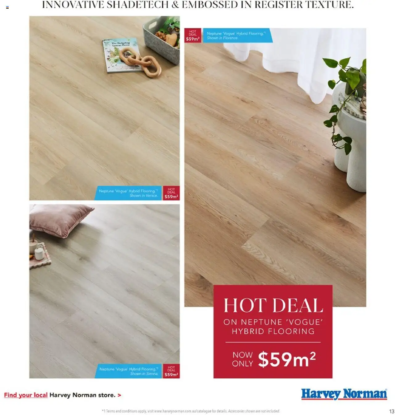Harvey Norman catalogue - valid from 02.10.2025 | Page: 13 | Products: Flooring, Accessories