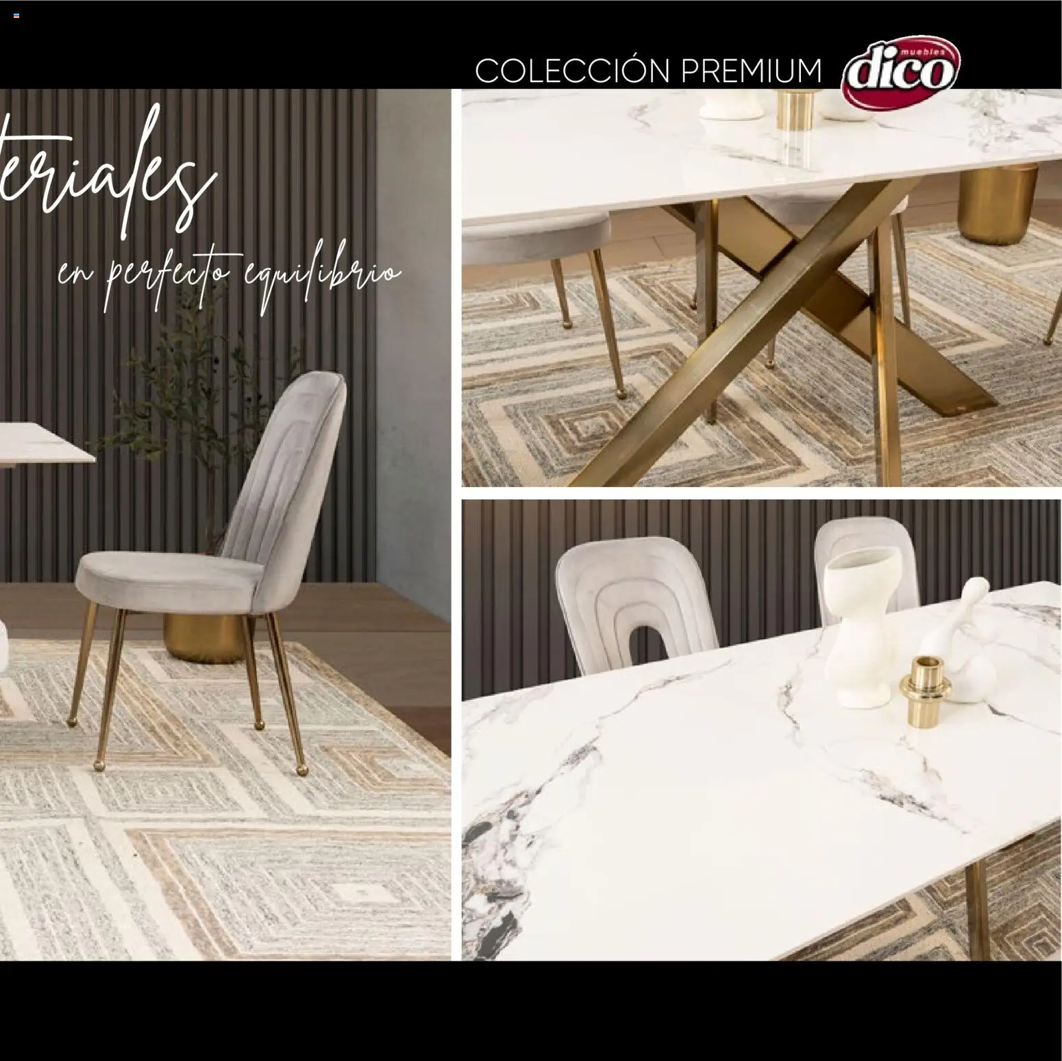 Nuevas ofertas de Muebles Dico válidas en toda la República Mexicana desde el 22.10.2025. ¡Encuentra las mejores ofertas en Muebles Dico catálogo Colección Premium! | Página: 91