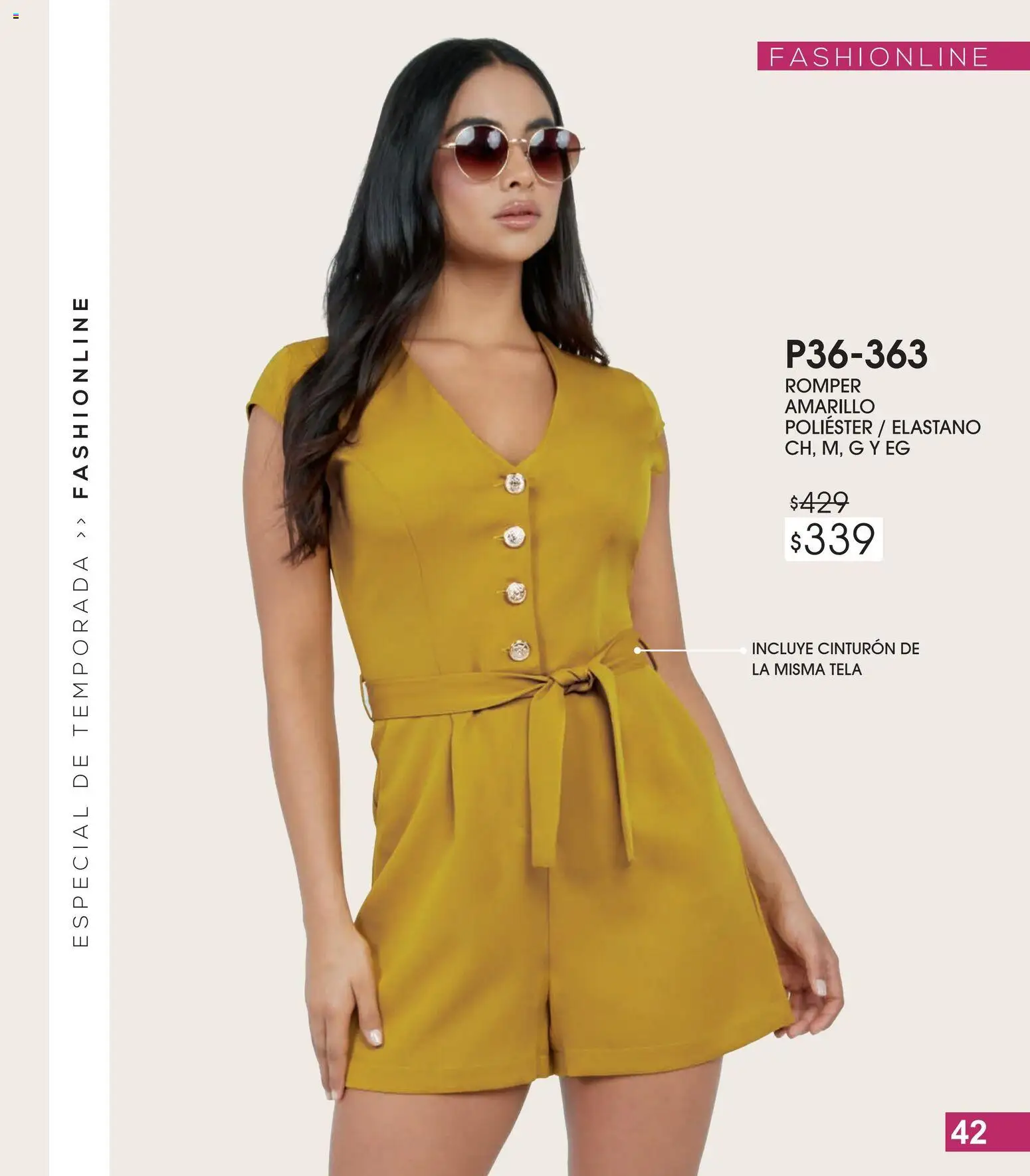 Nuevas ofertas de Cklass válidas en toda la República Mexicana desde el 13.02.2026. ¡Encuentra las mejores ofertas en Cklass catálogo Especial Fashionline! | Página: 43 | Productos: Cinturón