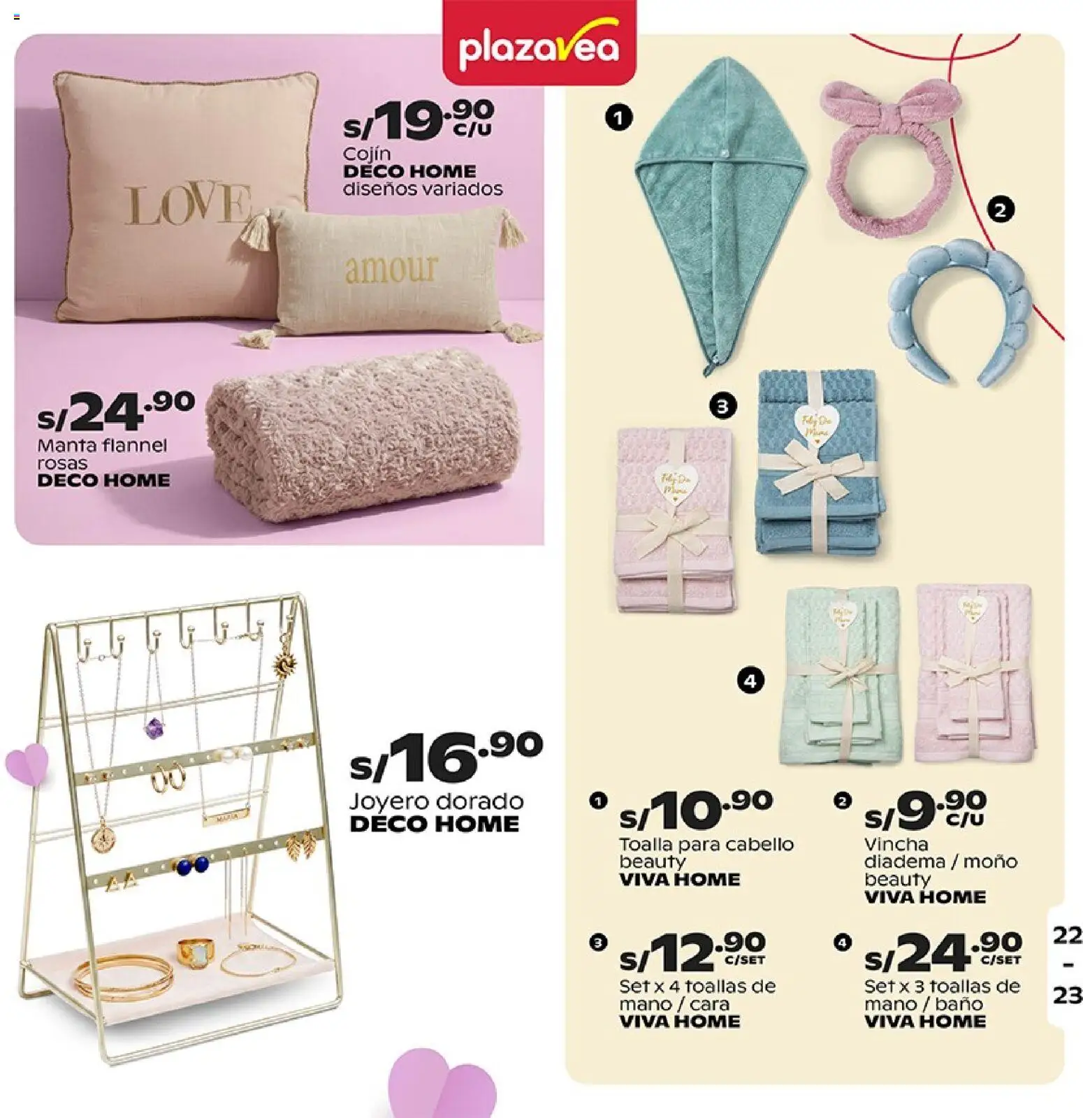 Catálogo Plaza Vea válido desde 27.04.2026 | Página: 23 | Productos: Baño, Toalla