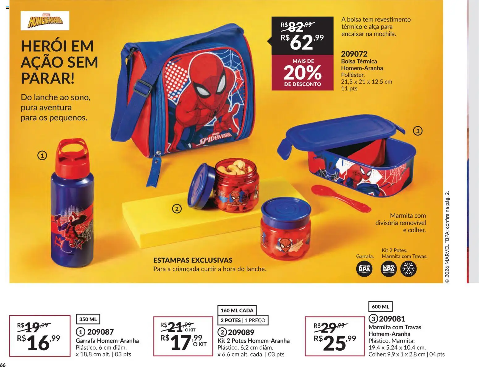 Avon Folheto - válido de 18.02.2026 | Página: 66 | Produtos: Potes, Bolsa