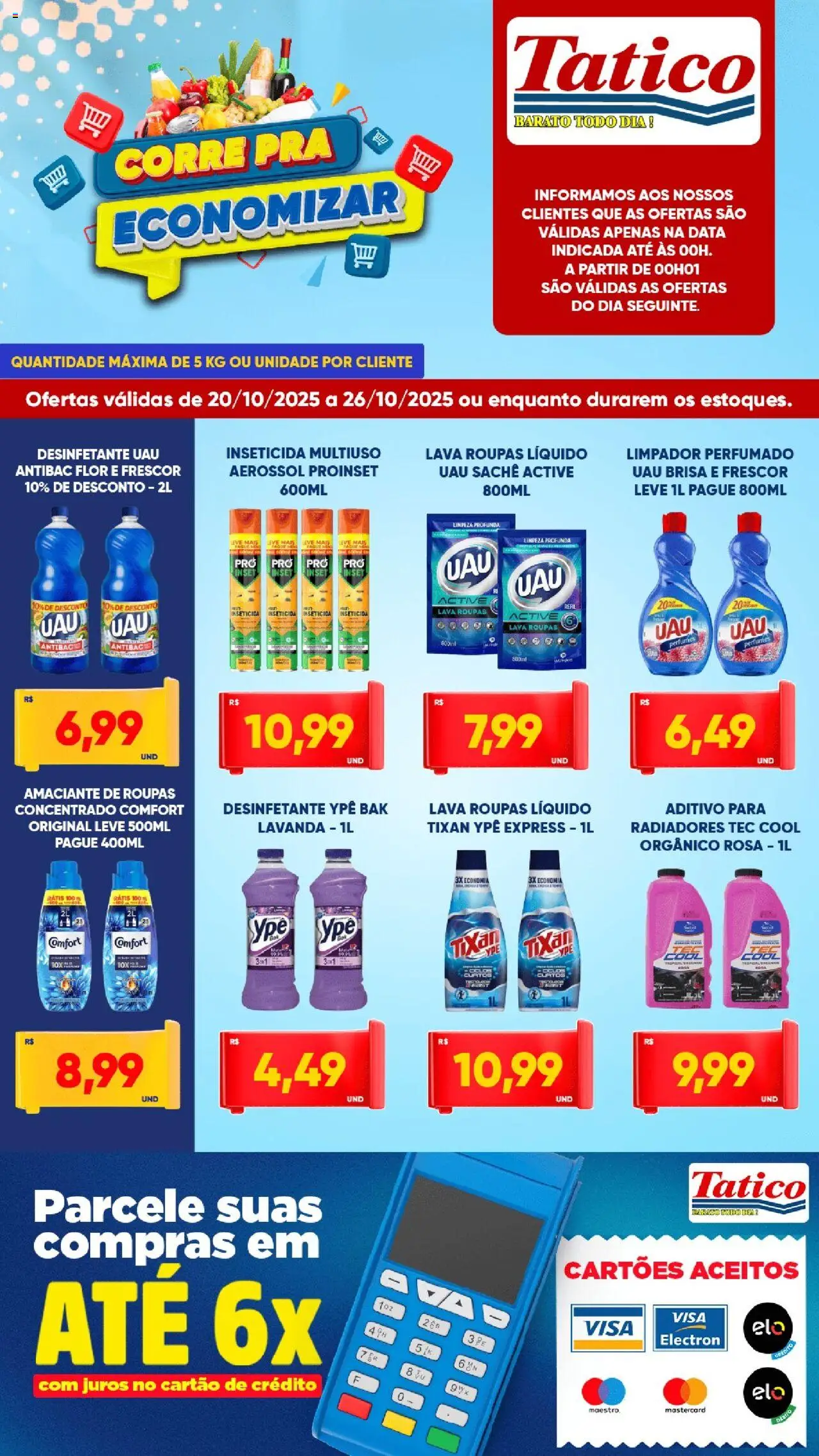 Tatico Folheto - válido de 20.10.2025 | Página: 9 | Produtos: Amaciante de roupas, Roupas, Perfumes, Inseticida