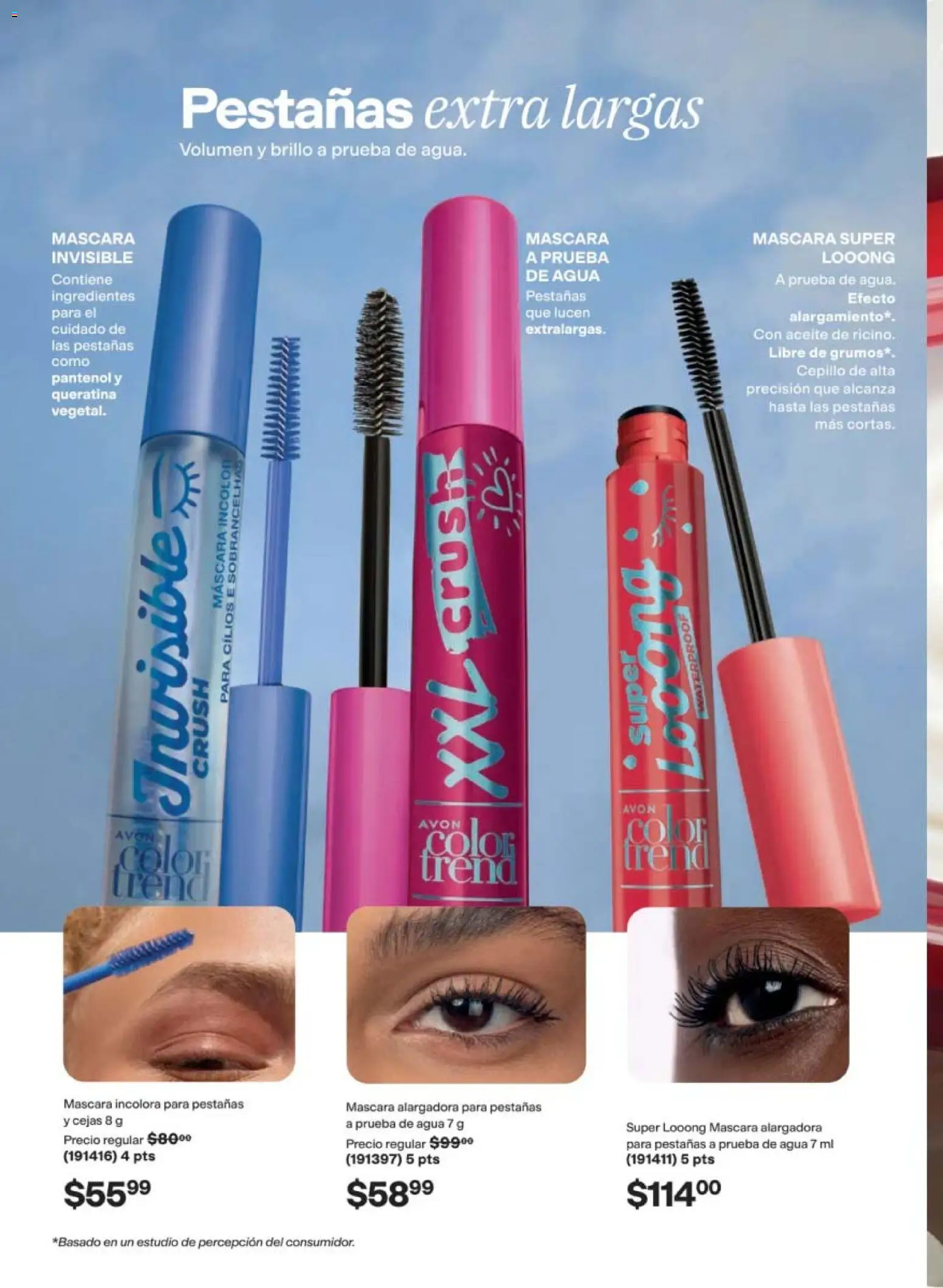 Nuevas ofertas de AVON válidas en toda la República Mexicana desde el 08.05.2026. ¡Encuentra las mejores ofertas en AVON campaña 8 2026! | Página: 116 | Productos: Máscara, Agua, Brillo, Aceite