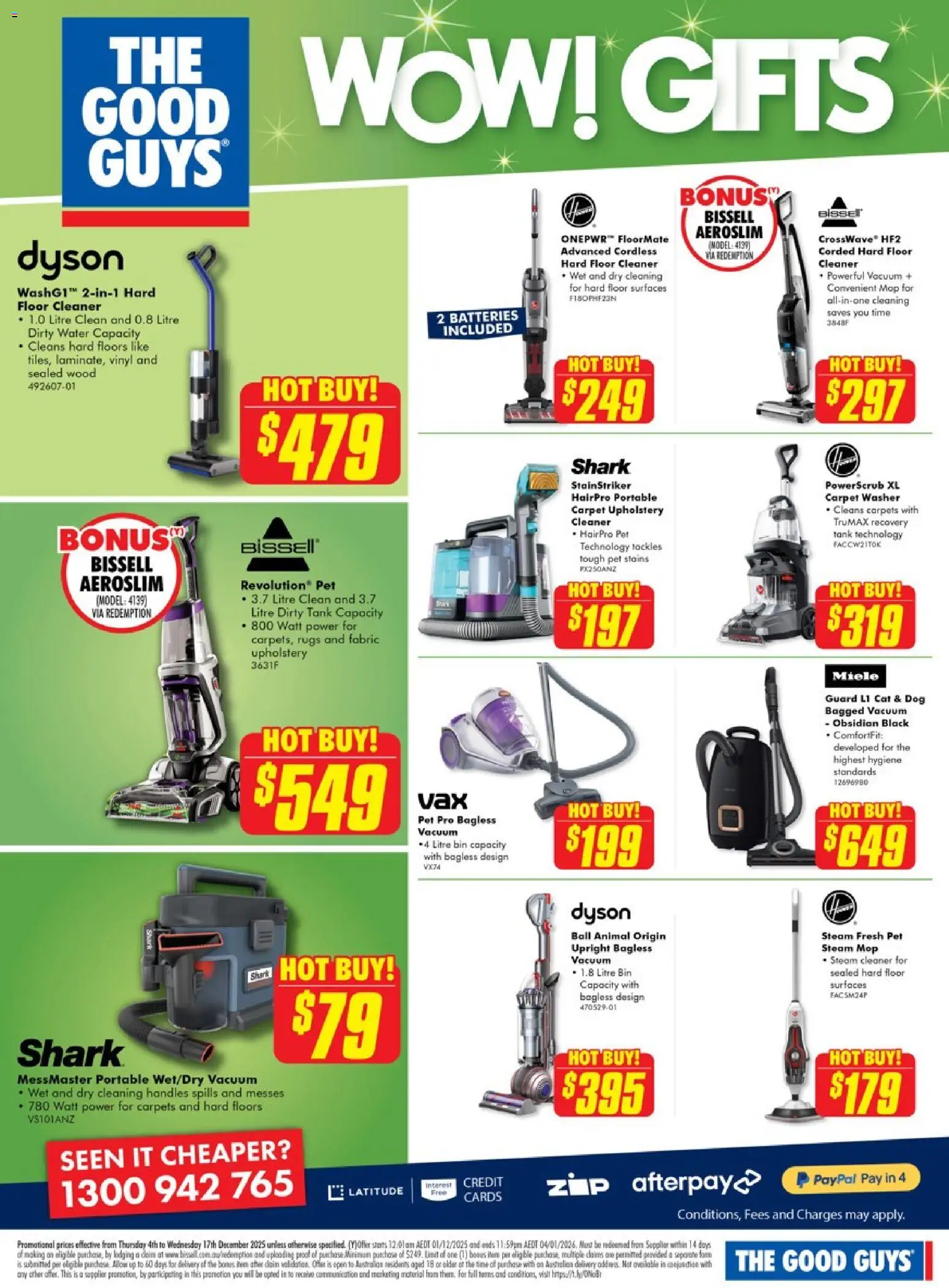 The Good Guys catalogue - valid from 03.12.2025 | Page: 36 | Products: Carpet, Cleaner, Water, Rugs