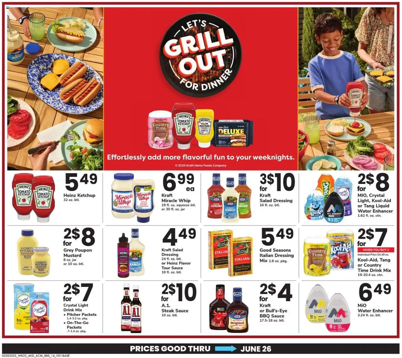Acme Big Book of Savings - valid from 30.05.2025 | Page: 14 | Products: Ketchup, Water, Sauce, Grill