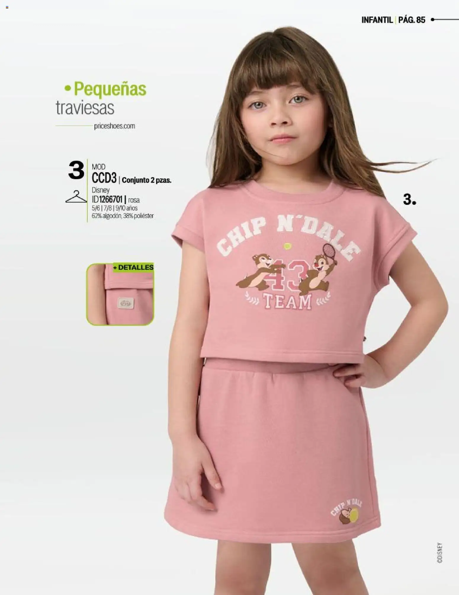 Nuevas ofertas de Price Shoes válidas en toda la República Mexicana desde el 14.03.2026. ¡Encuentra las mejores ofertas en Price Shoes catálogo Licencias! | Página: 85 | Productos: Conjunto