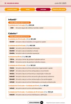 Avon - Campanha 18: Minha Consultoria - Pré-Visualização do folheto da loja Avon, válido de 29.10.2025 | Página: 75 | Produtos: Creme