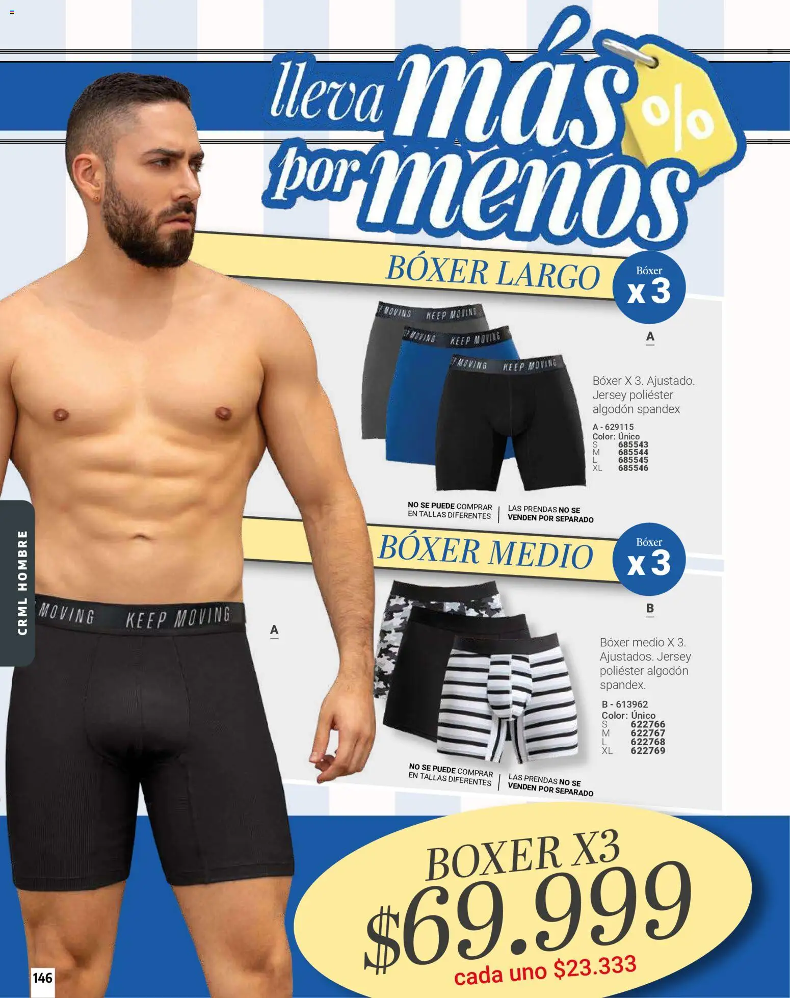 Carmel revista - valida desde el 01.03.2026 | Página: 146 | Productos: Algodón