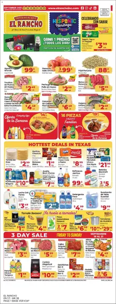 Preview of El Rancho weekly ads valid from 17.09.2025
