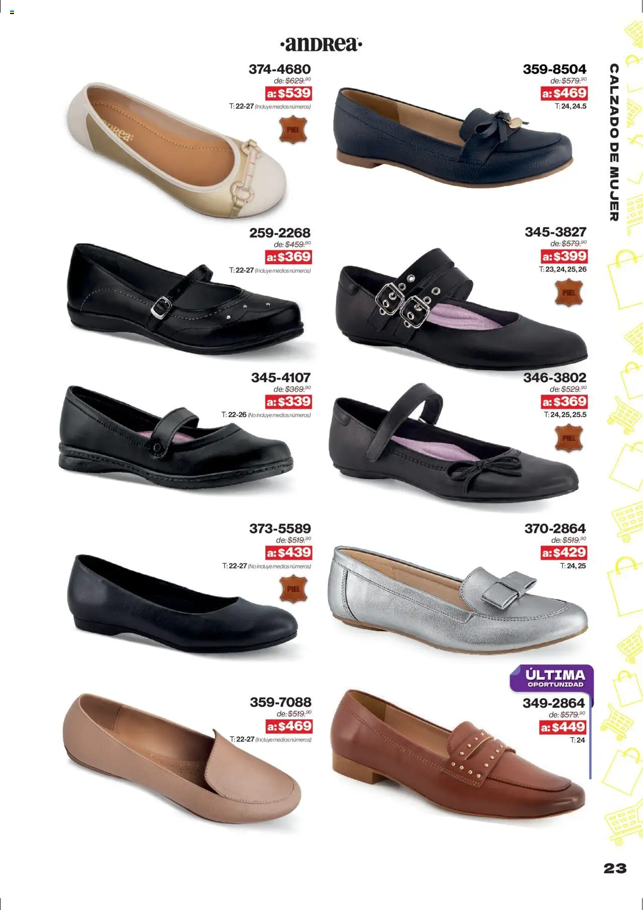 Nuevas ofertas de Andrea válidas en toda la República Mexicana desde el 10.08.2025. ¡Encuentra las mejores ofertas en Andrea - Catálogo Outlet! | Página: 23