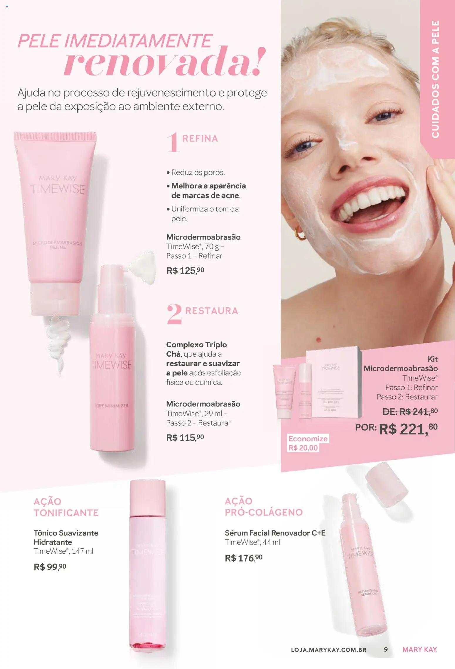Mary Kay Folheto - válido de 01.11.2025 | Página: 9 | Produtos: Tônico, Sérum