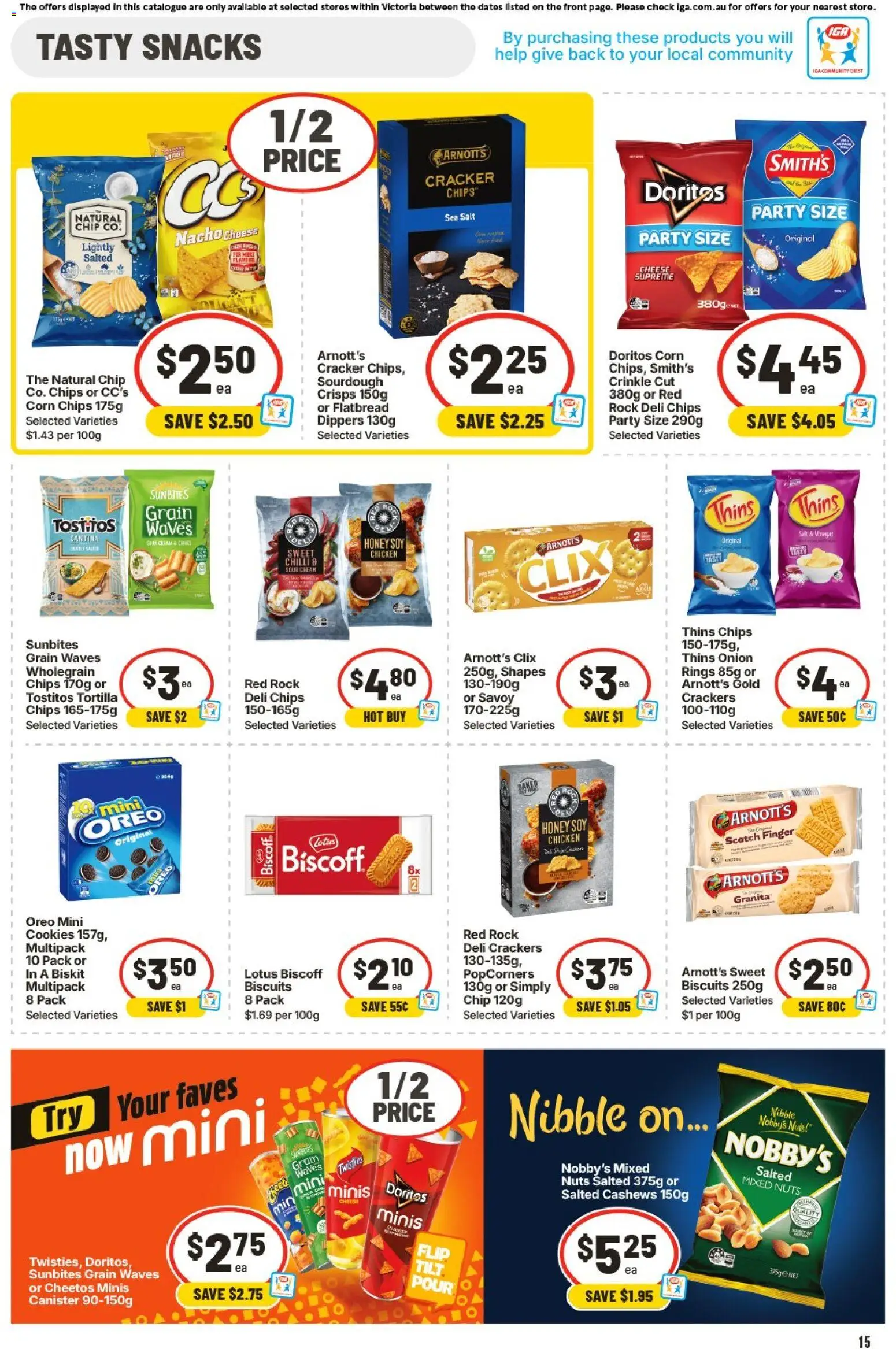 IGA catalogue - valid from 21.01.2026 | Page: 15 | Products: Milk, Lollies, Raspberry, Bag