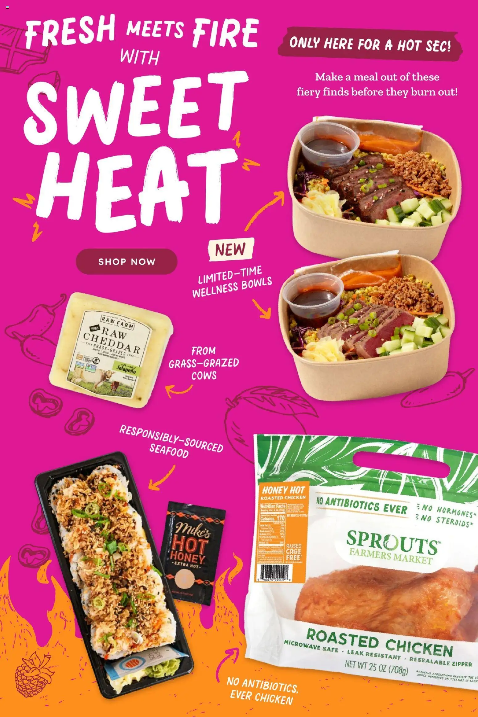 Sprouts Monthly Ad - valid from 25.02.2026 | Page: 23 | Products: Safe, Microwave, Seafood