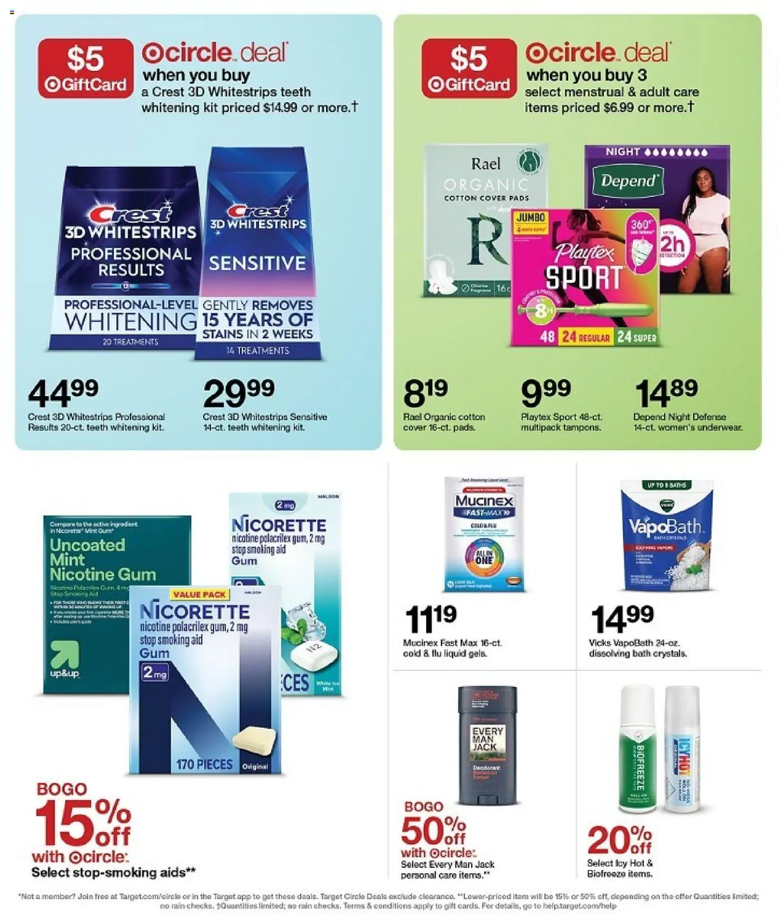 Target Weekly Ad - valid from 11.01.2026 | Page: 9 | Products: Bath, Pads