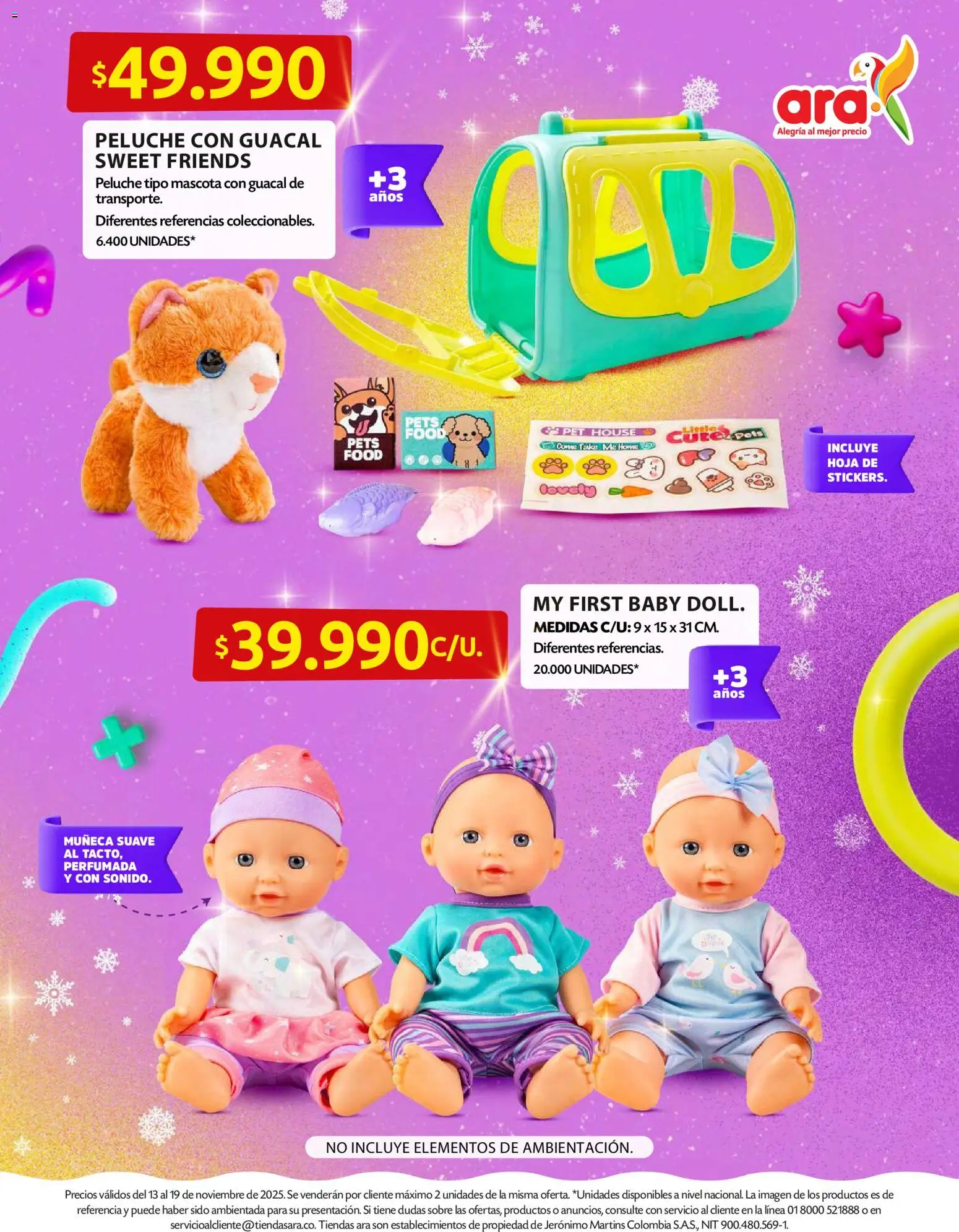 Ara revista - valida desde el 13.11.2025 | Página: 5 | Productos: Sobre