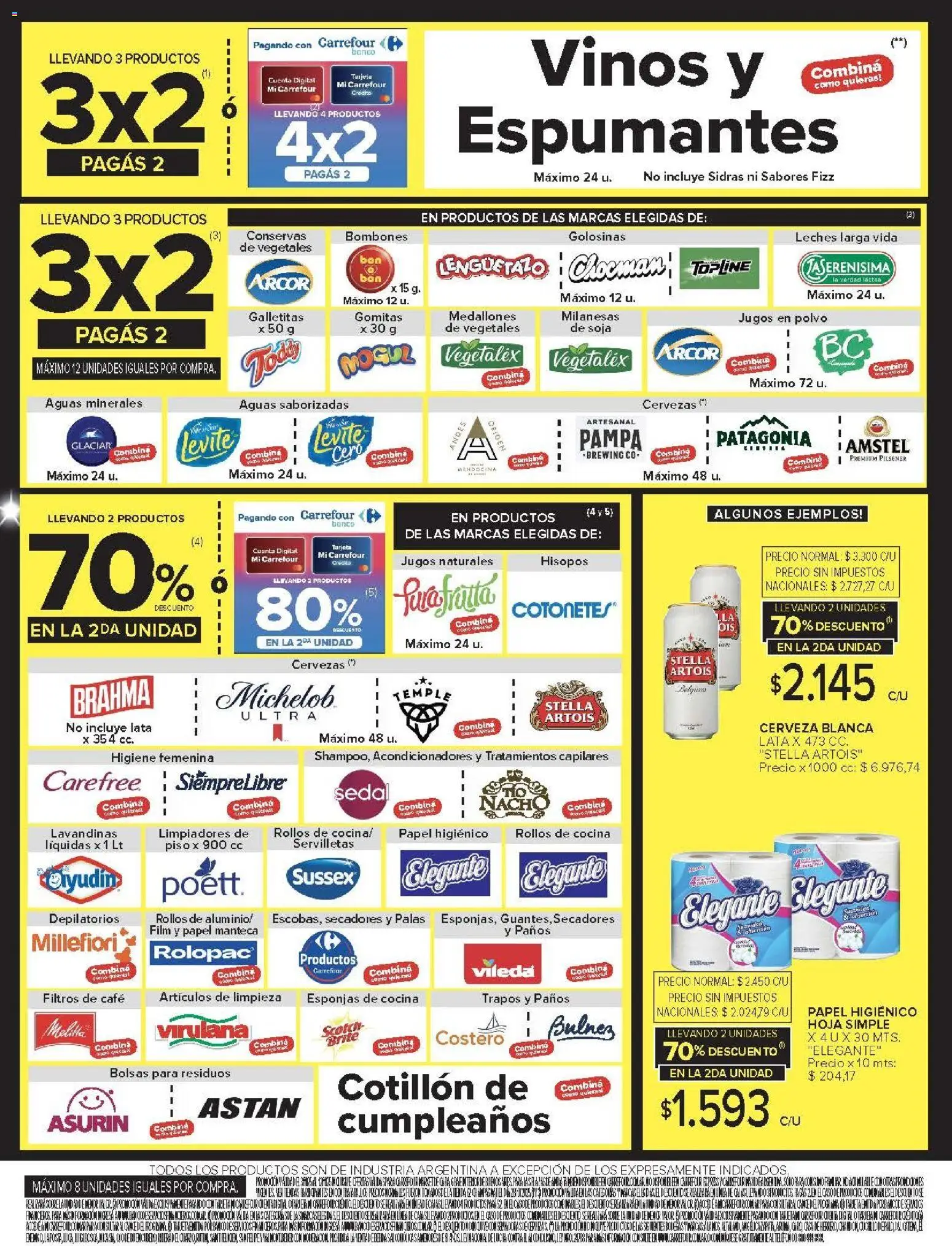 Carrefour Market catálogo │ válido desde el 03.11.2025 | Página: 4 | Productos: Cocina, Servilletas, Manteca, Golosinas