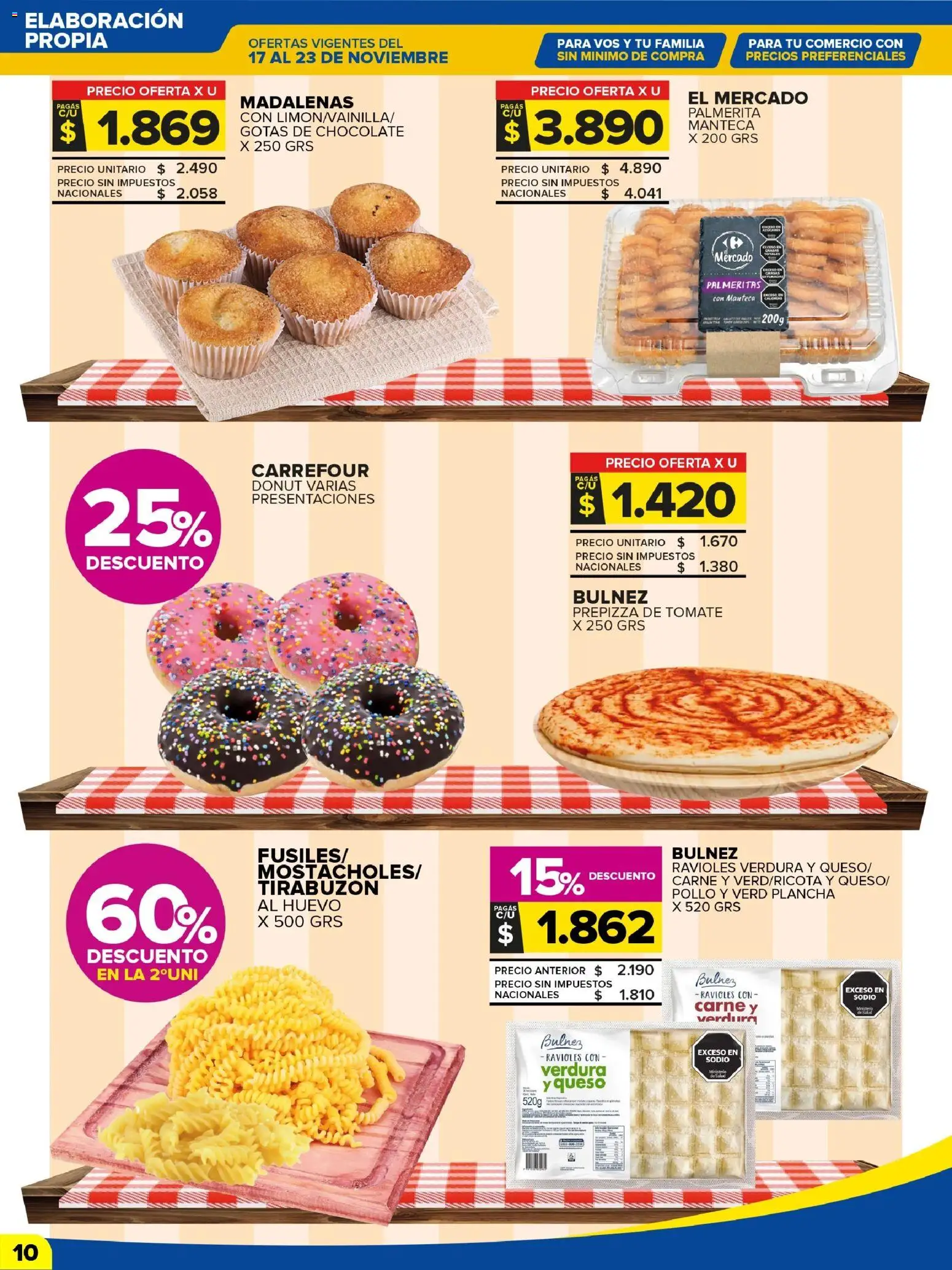 Carrefour Maxi catálogo │ válido desde el 17.11.2025 | Página: 12 | Productos: Pollo, Huevo, Plancha, Ravioles