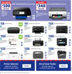 Preview of Officeworks catalogue  - valid from 31.03.2026 | Page: 14 | Products: Printer, Fax, Laser printer, Mobile