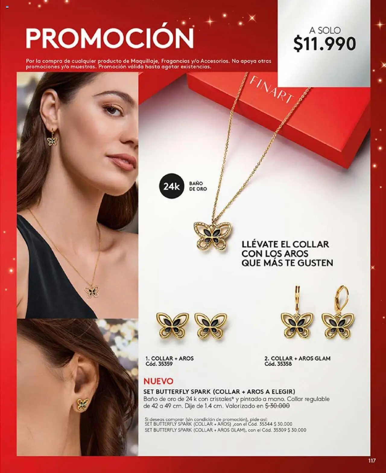 Catálogo Ésika Campaña 17 │ válido desde el 14.10.2025 | Página: 133 | Productos: Baño, Collar, Aros, Té