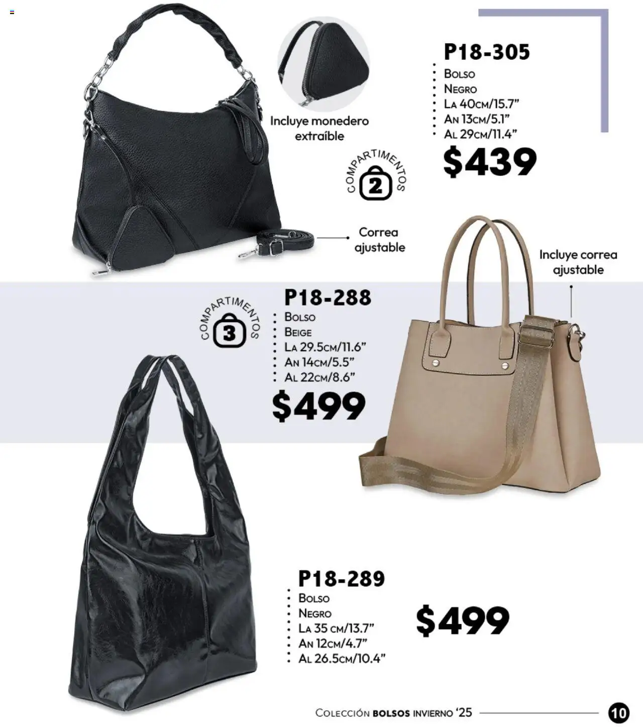 Nuevas ofertas de Cklass válidas en toda la República Mexicana desde el 16.09.2025. ¡Encuentra las mejores ofertas en Cklass - Catálogo We! | Página: 96 | Productos: Monedero, Bolso