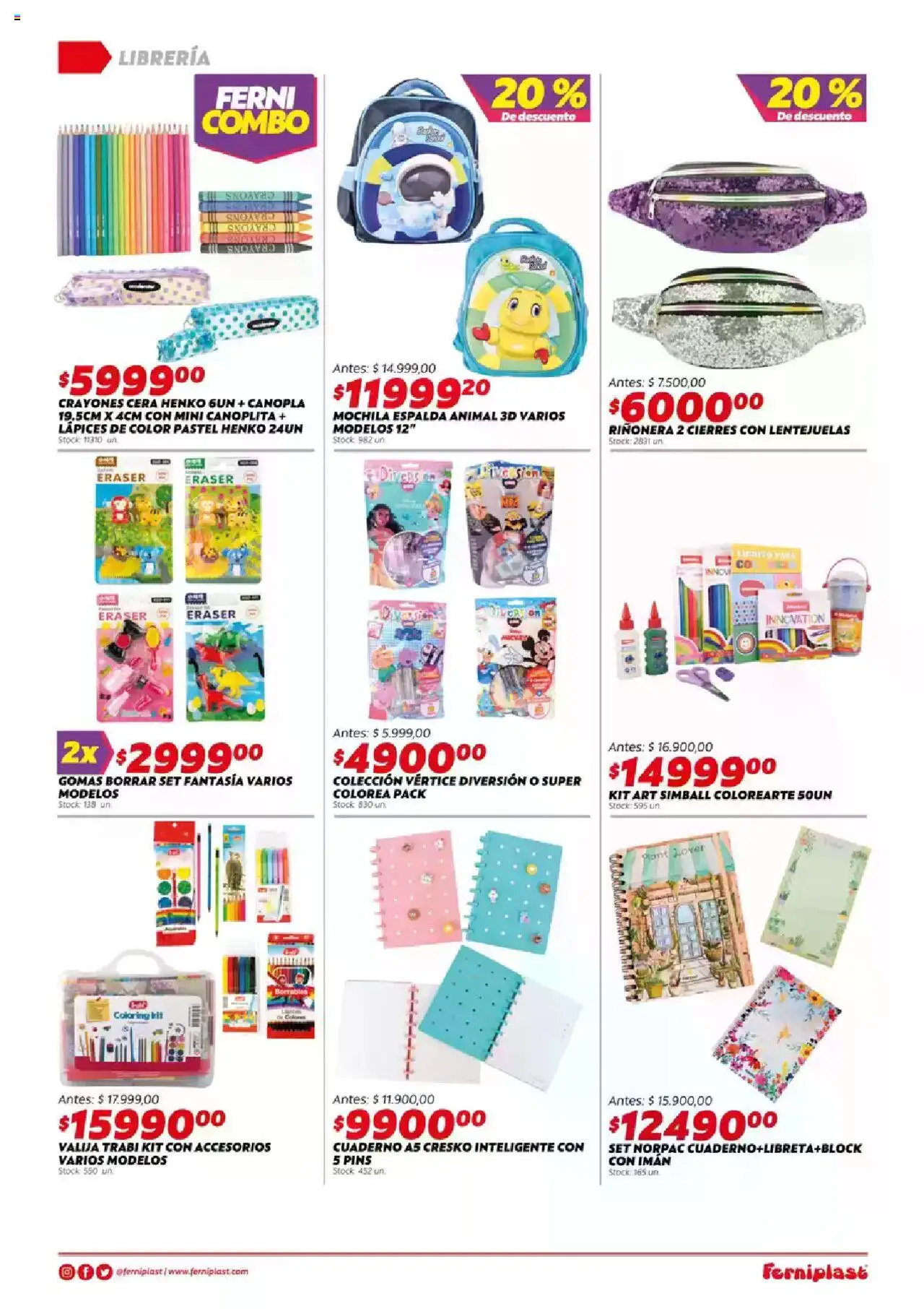 Ferniplast catálogo │ válido desde el 07.08.2025 | Página: 12 | Productos: Valija, Riñonera, Imán, Cuaderno