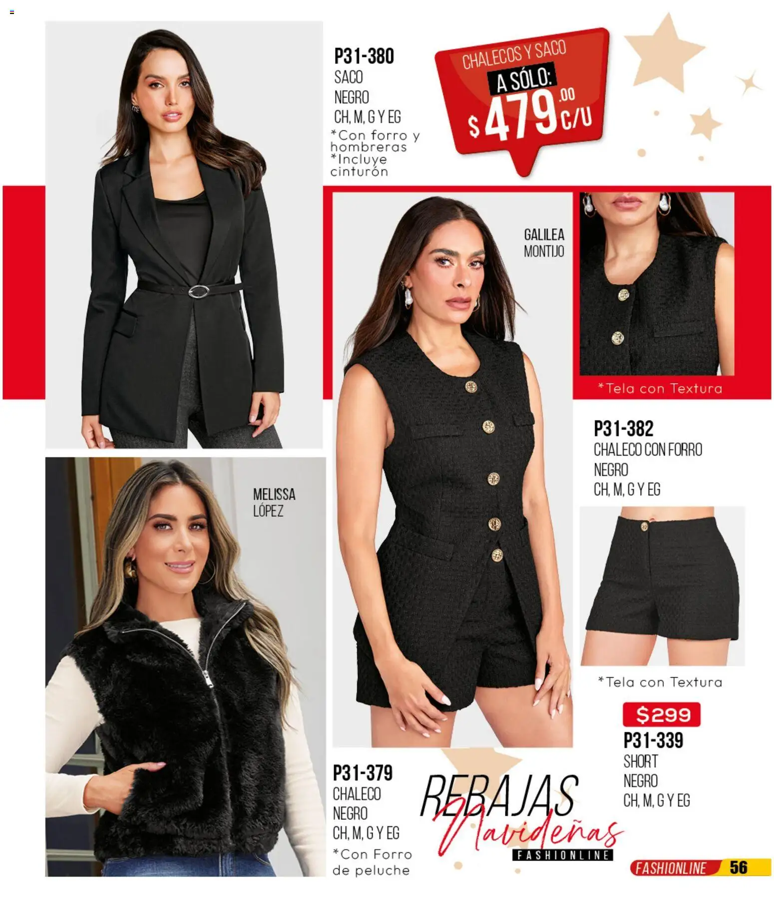 Nuevas ofertas de Cklass válidas en toda la República Mexicana desde el 30.11.2025. ¡Encuentra las mejores ofertas en Cklass catálogo Rebajas Navideñas Calzado! | Página: 488 | Productos: Chaleco, Cinturón, Short