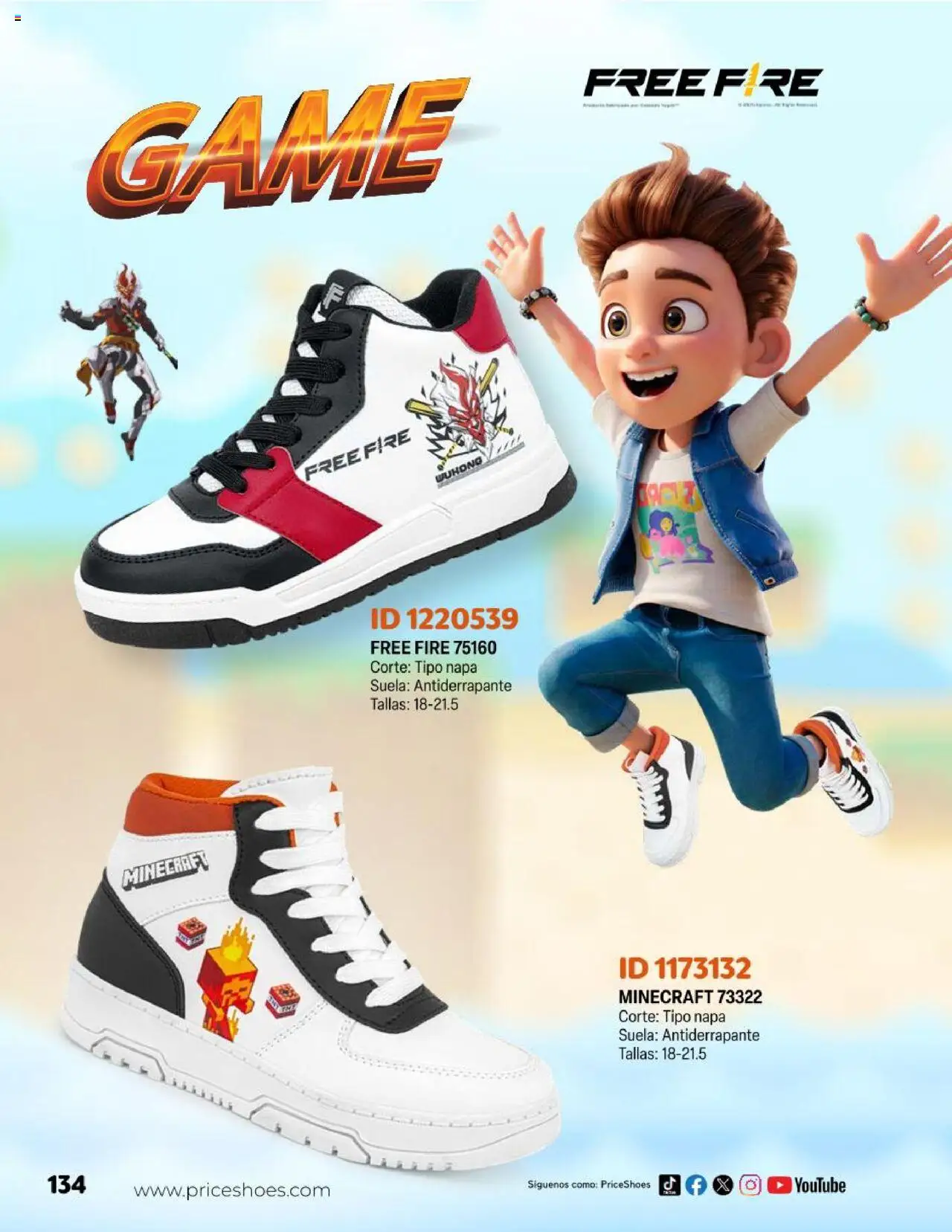 Nuevas ofertas de Price Shoes válidas en toda la República Mexicana desde el 23.04.2025. ¡Encuentra las mejores ofertas en Price Shoes catálogo Kids! | Página: 134