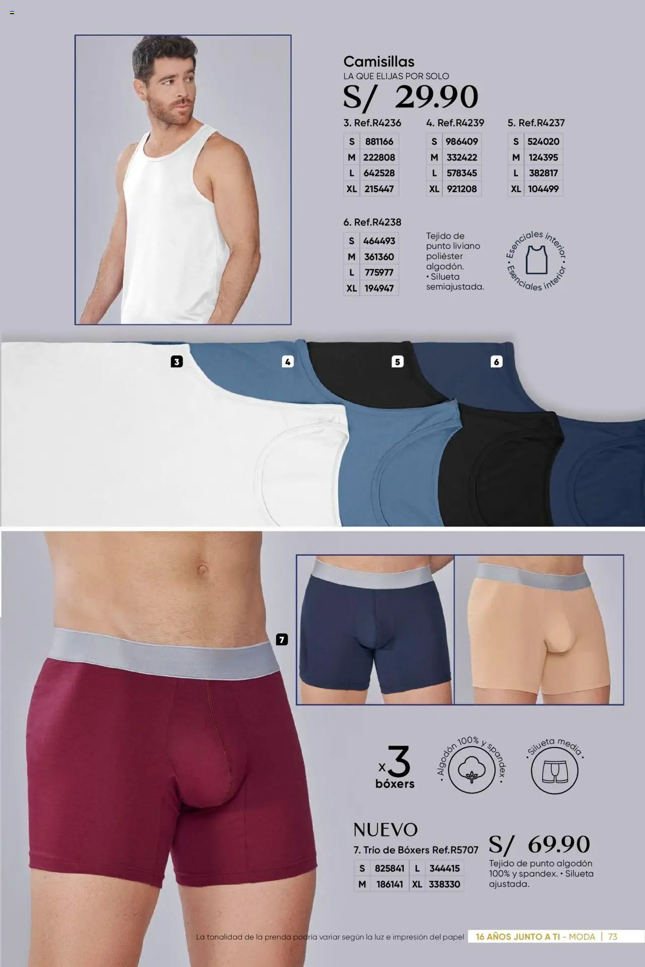 Catálogo Azzorti válido desde 15.09.2025 | Página: 75 | Productos: Boxers