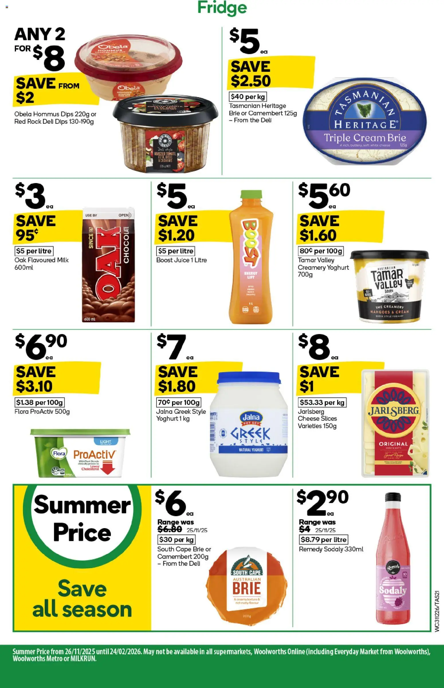 Woolworths catalogue - valid from 31.12.2025 | Page: 21 | Products: Light, Pot, Juice, Cream