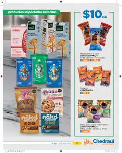 Nuevas ofertas de Chedraui válidas en toda la República Mexicana desde el 18.08.2025. ¡Encuentra las mejores ofertas en Chedraui folleto! | Página: 17