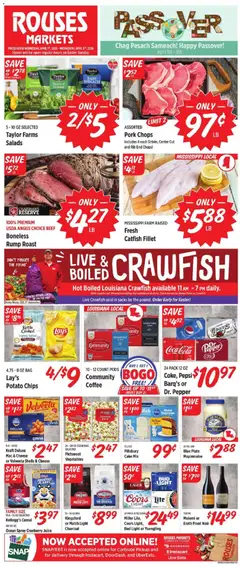 Preview of Rouses weekly ads valid from 01.04.2026