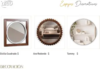 Vista previa de Muebles Dico catálogo Decoración, nuevo folleto de la tienda, válido en México a partir del 09.12.2025 | Página: 35