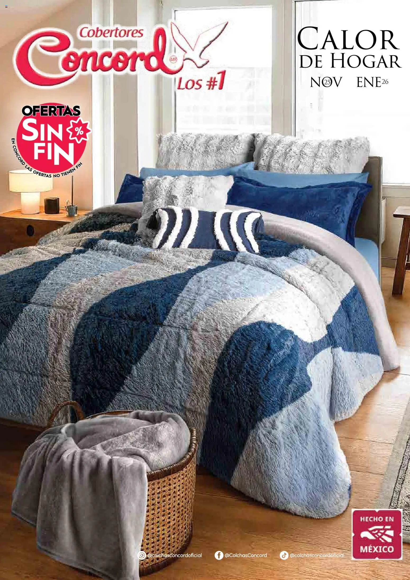 Nuevas ofertas de Colchas Concord válidas en toda la República Mexicana desde el 01.11.2025. ¡Encuentra las mejores ofertas en Colchas Concord Buen Fin! | Página: 274