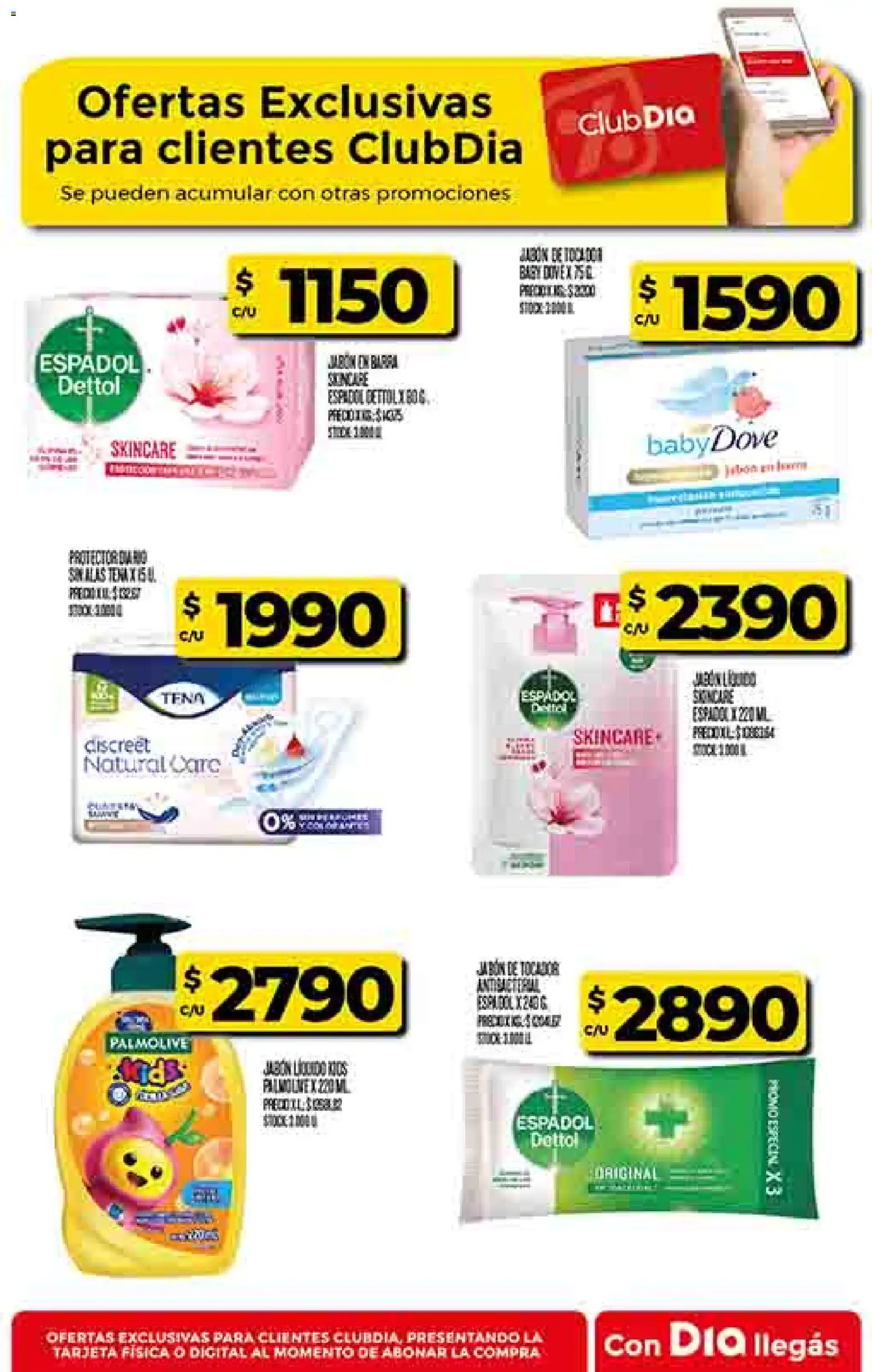 Supermercado DIA Ofertas │ válido desde el 22.10.2025 | Página: 54 | Productos: Jabón líquido, Jabón