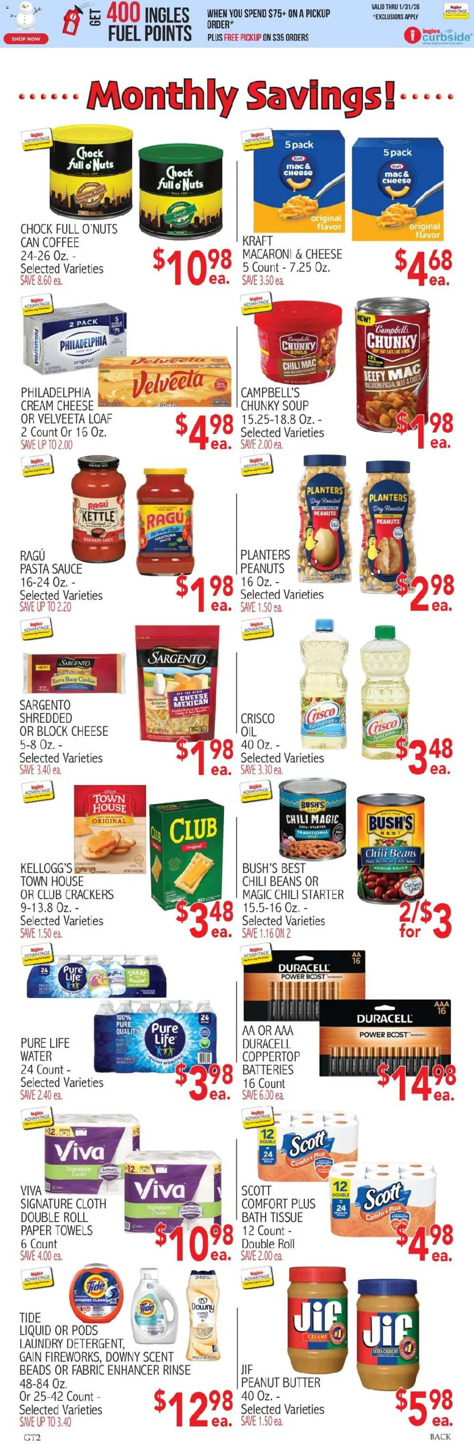 Ingles - Weekly flyer - valid from 01.01.2026 | Page: 6 | Products: Bath, Butter, Cream, Water