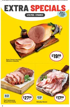 Preview of IGA Catalogue QLD - valid from 04.02.2026 | Page: 22 | Products: Bacon, Pork, Steak, Salmon