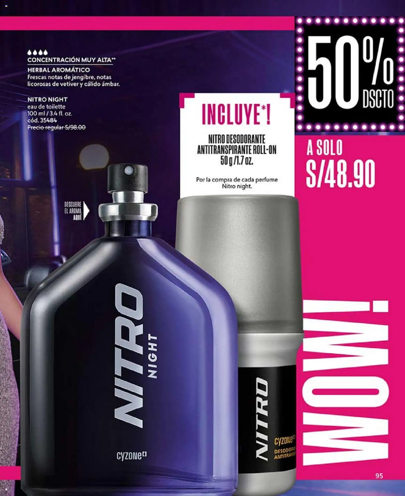 Catálogo CyZone válido desde 27.12.2025 | Página: 95 | Productos: Desodorante, Antitranspirante, Perfume, EAU de Toilette