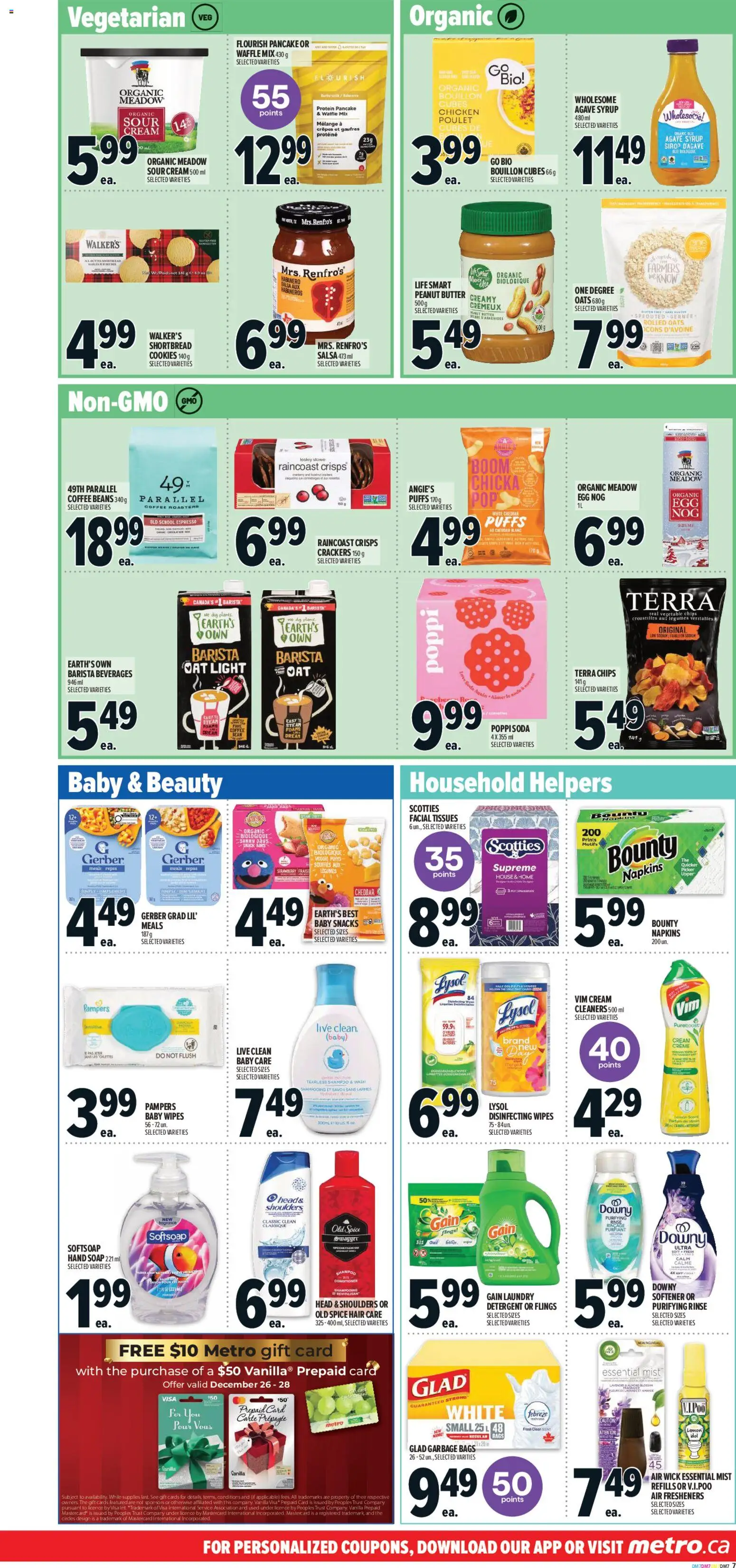 Metro flyer valid from 25.12.2025 | Page: 12 | Products: Cream, Soap, Butter, Coffee