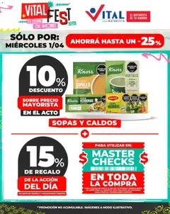 Vista previa Vital - Sólo por válido desde el 01.04.2026