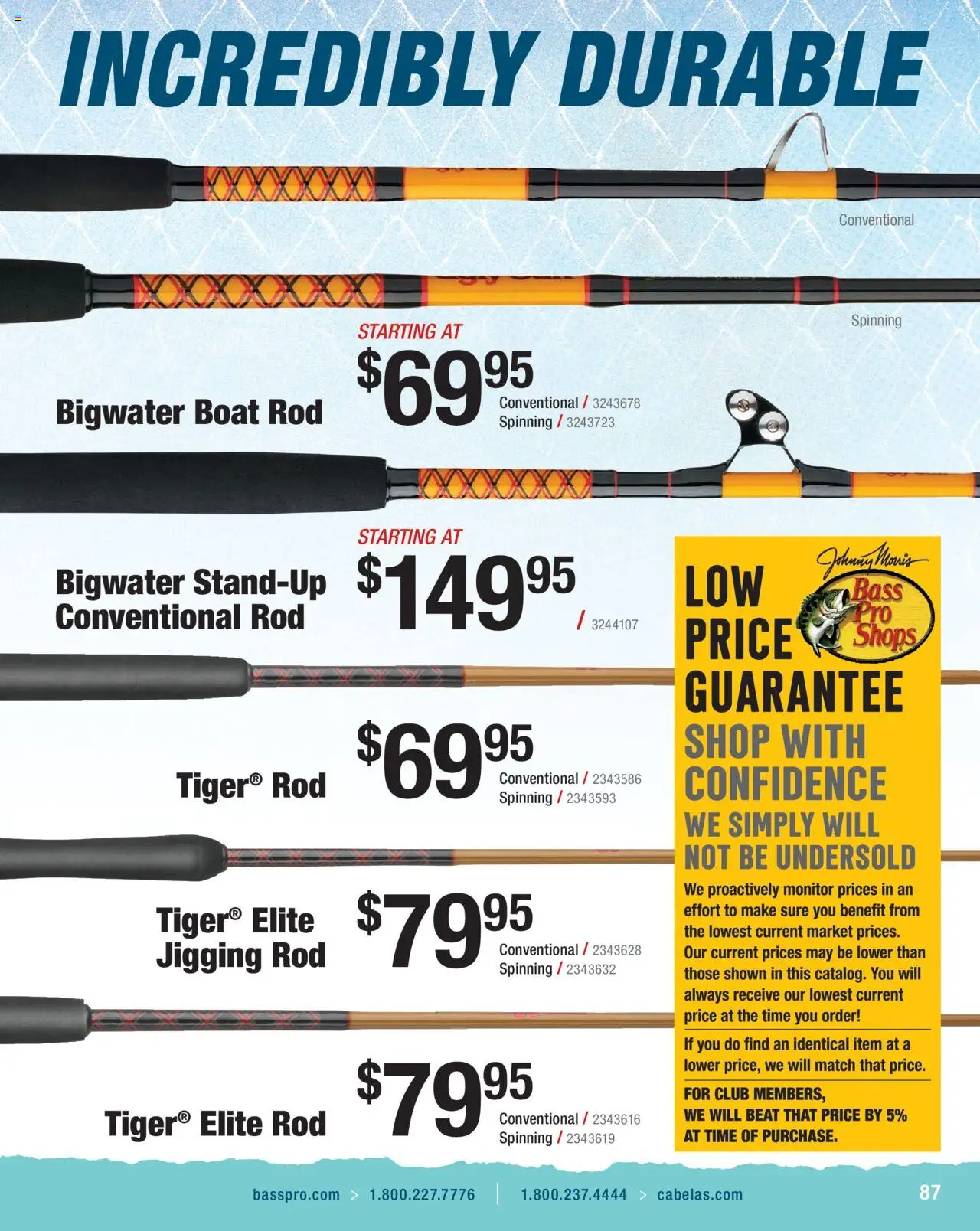 Cabela's Saltwater Specialist 25 - valid from 01.01.2025 | Page: 87 | Products: Monitor, Rod