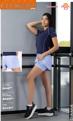 Vista previa de Del Sol y Woolworth catálogo Fitness, nuevo folleto de la tienda, válido en México a partir del 08.01.2026 | Página: 15 | Productos: Tenis, Playera, Short