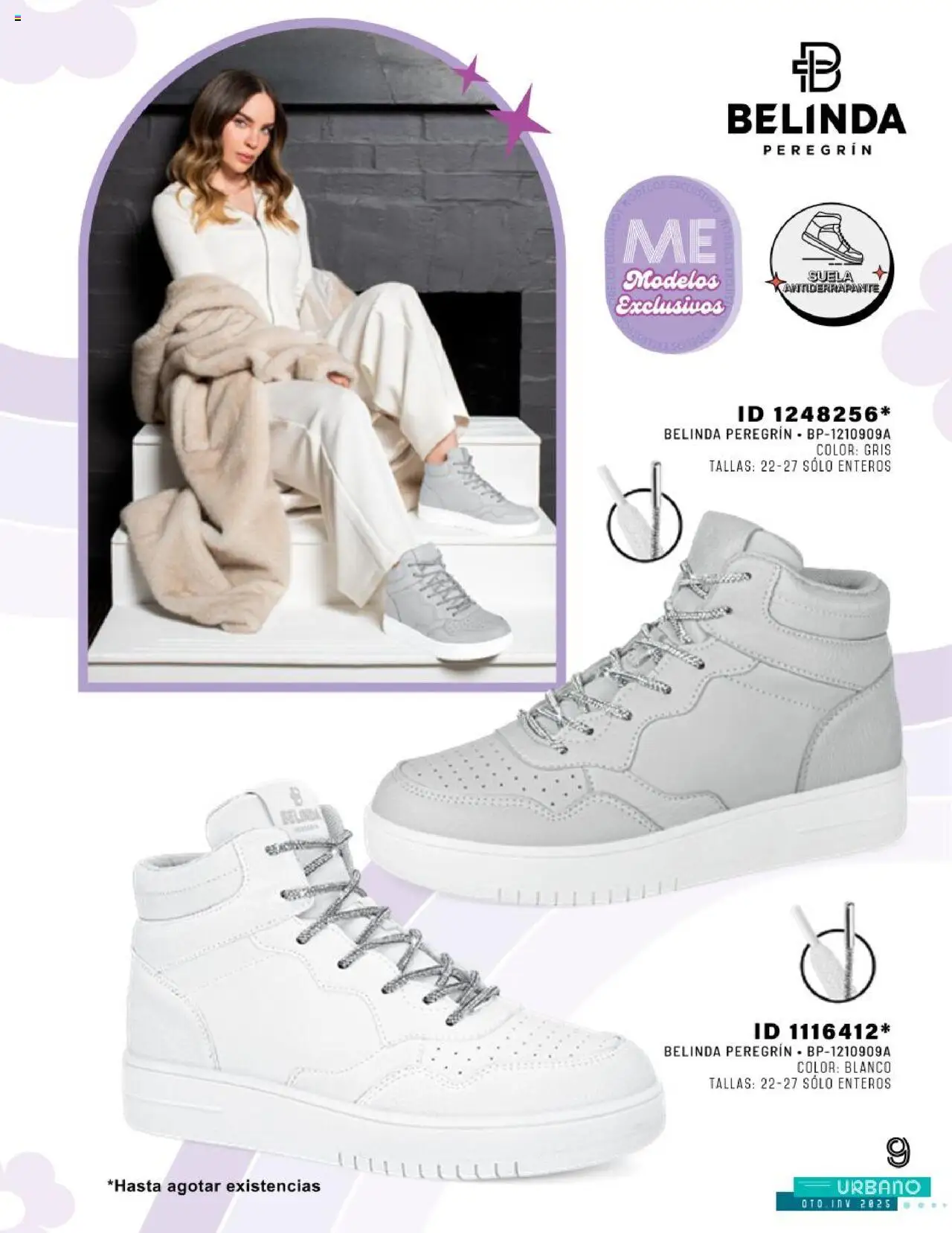 Nuevas ofertas de Price Shoes válidas en toda la República Mexicana desde el 24.07.2025. ¡Encuentra las mejores ofertas en Price Shoes catálogo Urbano otoño / invierno 2025! | Página: 9