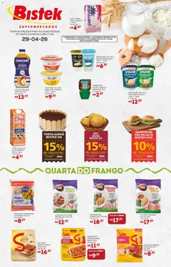 Bistek Supermercados ofertas Quarta dos Frios - Pré-Visualização do folheto da loja Bistek Supermercados, válido de 29.04.2026