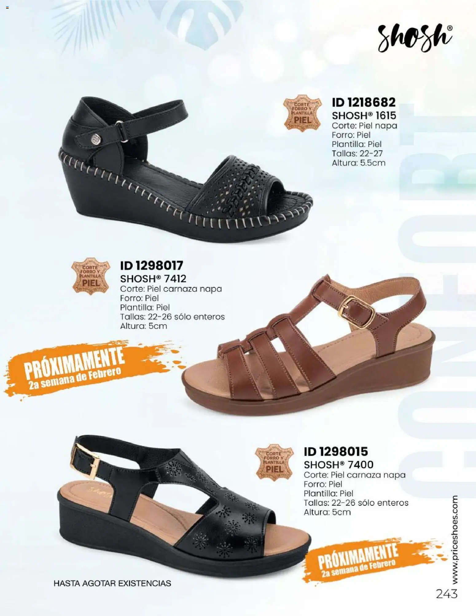Nuevas ofertas de Price Shoes válidas en toda la República Mexicana desde el 31.01.2026. ¡Encuentra las mejores ofertas en Price Shoes Catálogo Sandalias ! | Página: 243