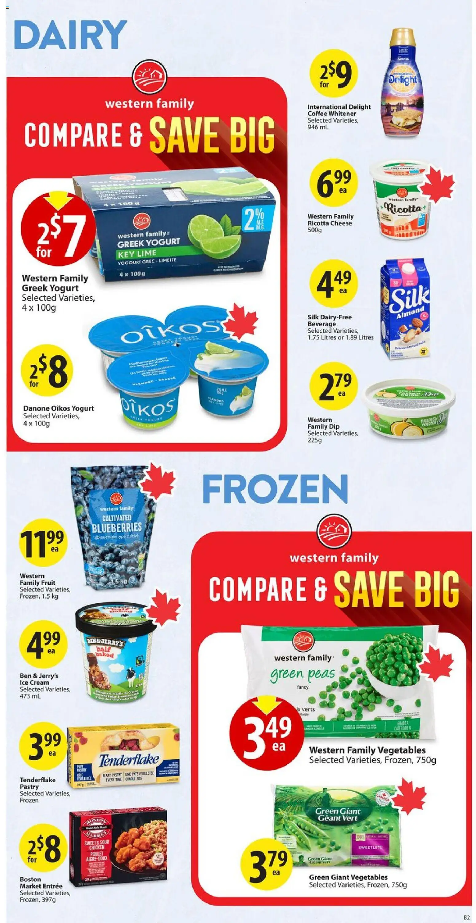 Save on foods flyer valid from 20.11.2025 | Page: 22 | Products: Ice cream, Cheese, Coffee, Chicken
