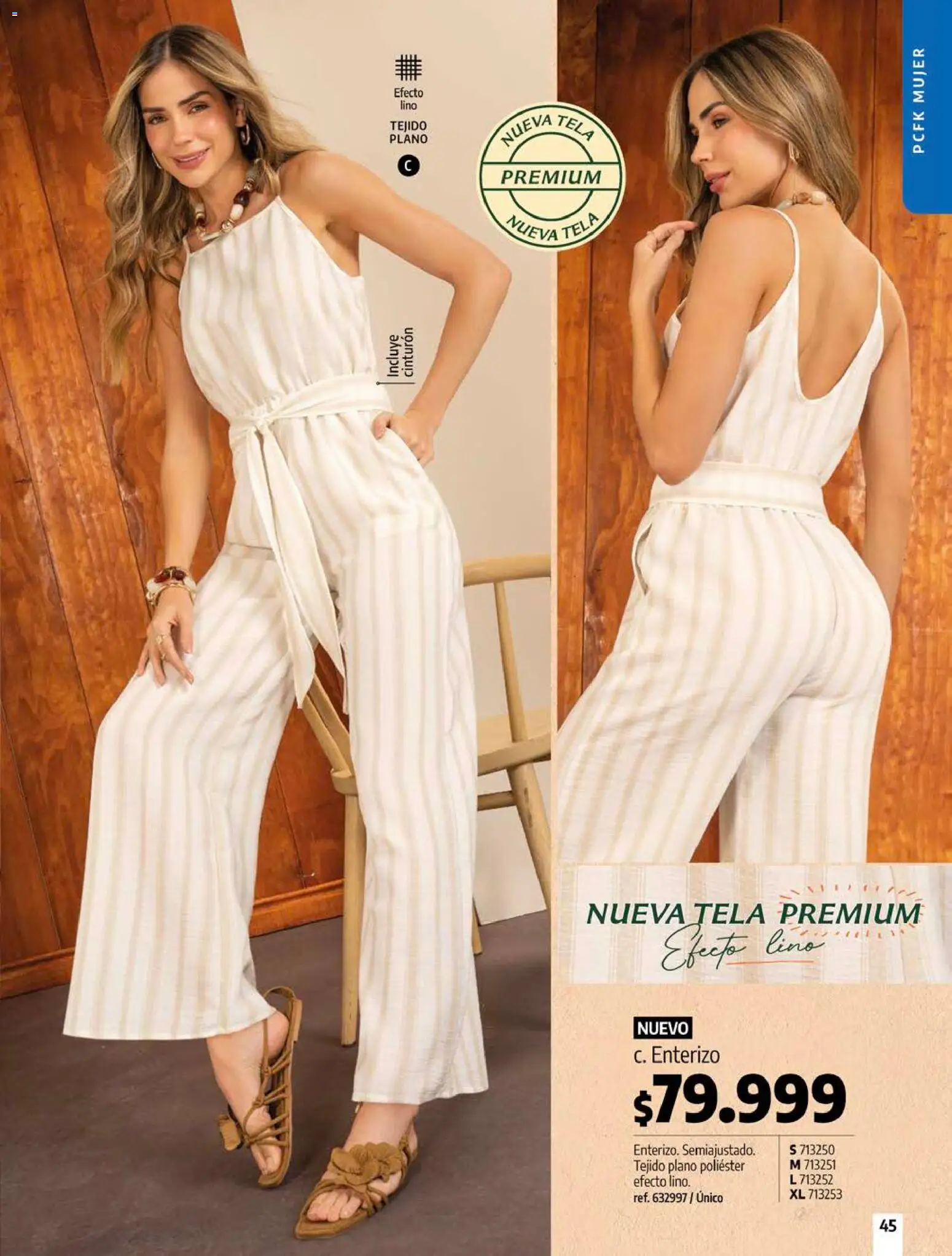 Pacifika revista - valida desde el 15.05.2026 | Página: 45 | Productos: Cinturón, Enterizo