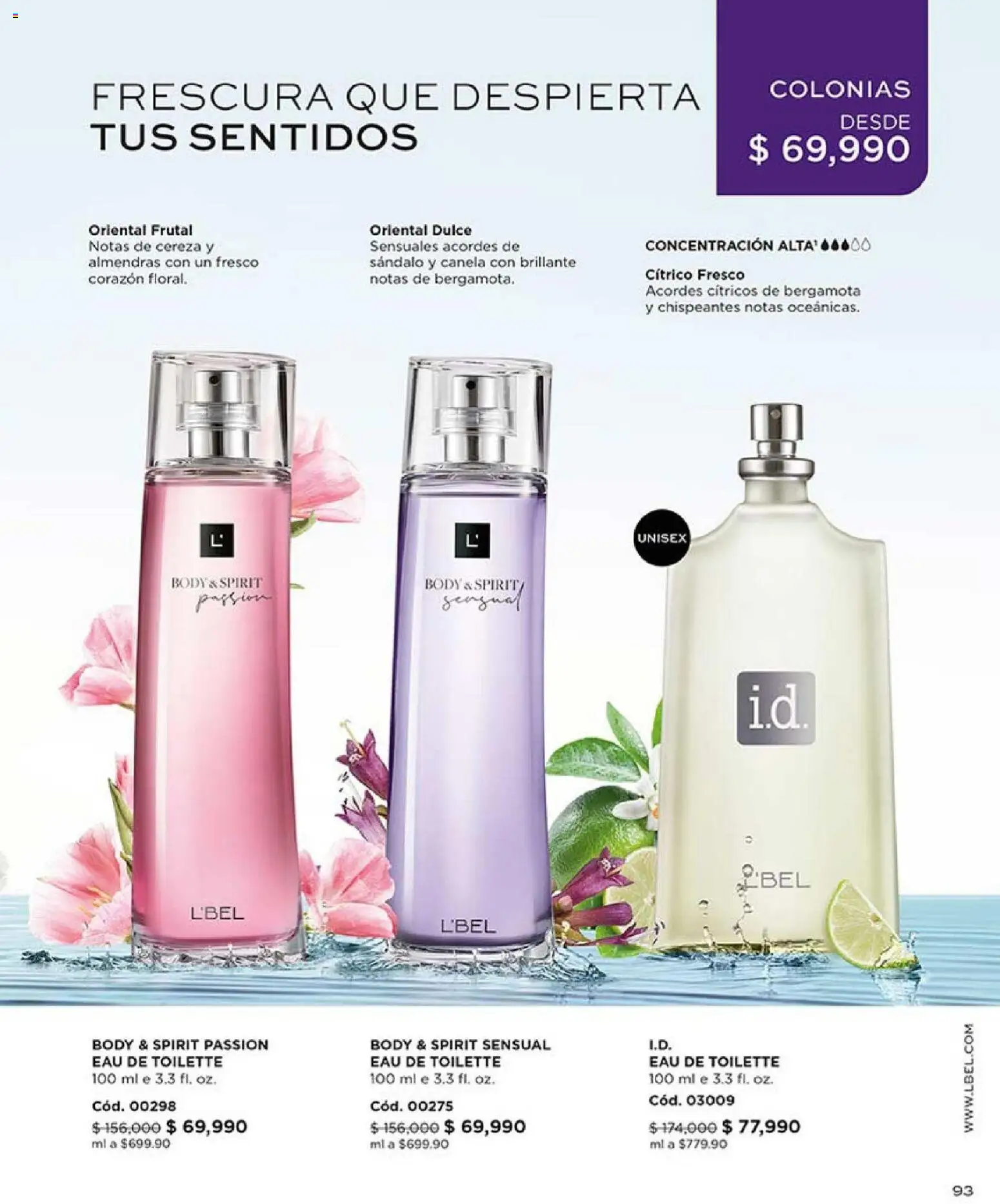 L'Bel revista - valida desde el 01.04.2026 | Página: 97 | Productos: Almendras, Body, Eau de toilette
