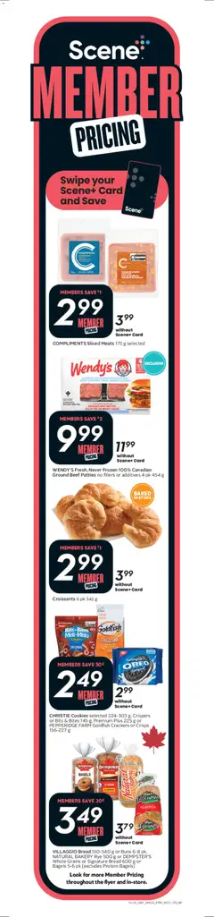 Preview of Safeway weekly flyer / circulaire from shop Safeway valid from 23.04.2026 | Page: 3 | Products: Cookies, Bakery, Cheese, Bread