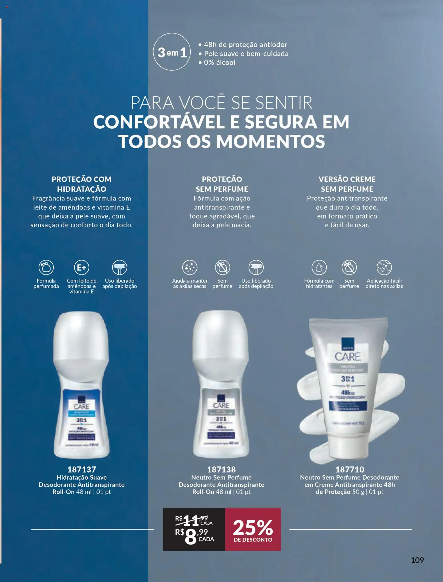 Avon Folheto - válido de 06.01.2026 | Página: 109 | Produtos: Perfume, Fragrância, Creme, Amêndoas