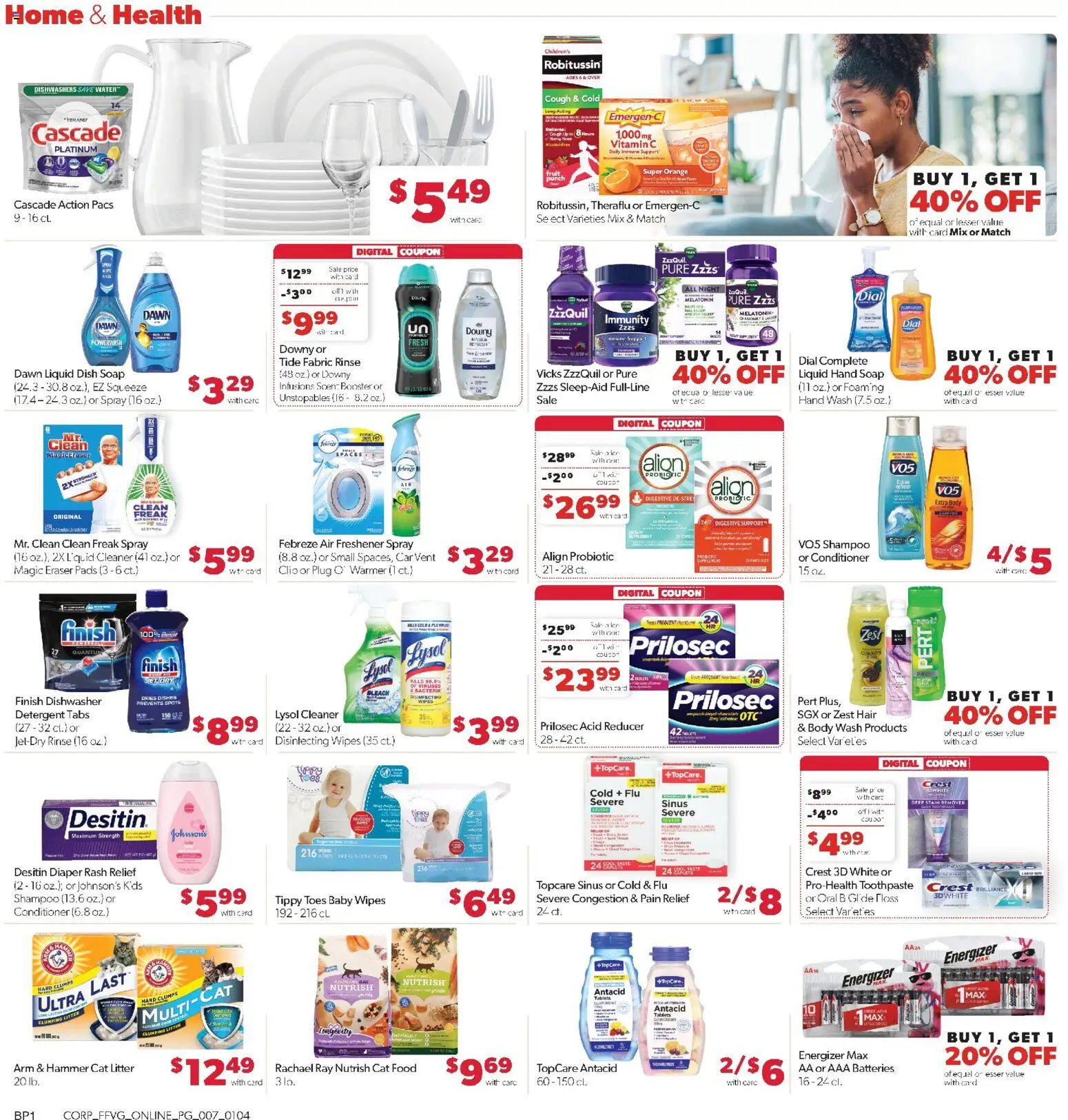 Family Fare Weekly Ad - MI - valid from 04.01.2026 | Page: 11 | Products: Cat Litter, Conditioner, Soap, Water